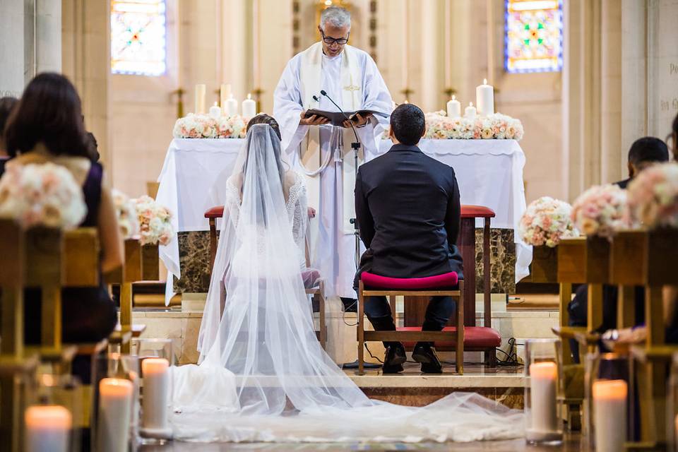 Ceremonia en la  iglesia