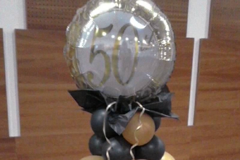 Columna de globos