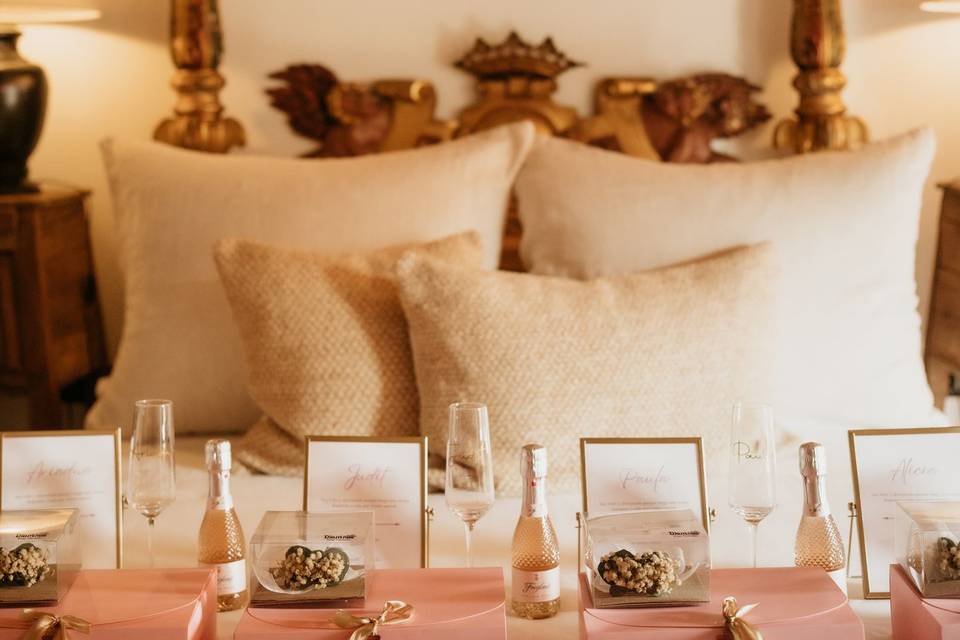 Detalles damas de honor