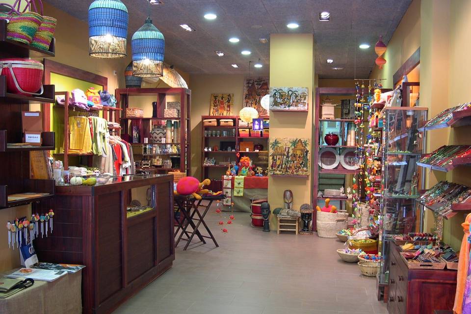 La tienda SETEM Comercio Justo