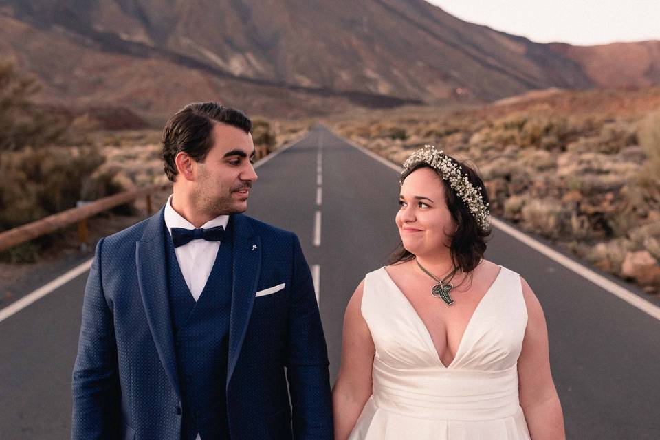 Postboda la recta del teide