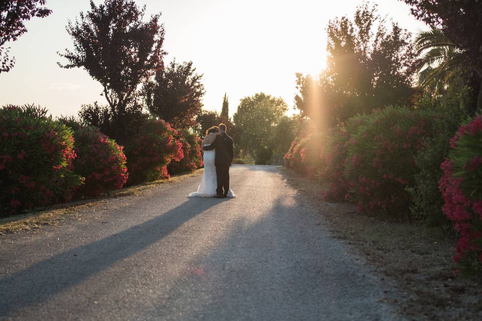 Foto de los novios