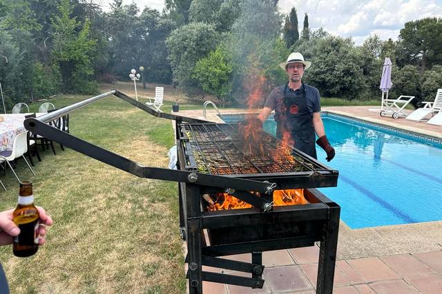 Parrilla ideal Show Cooking