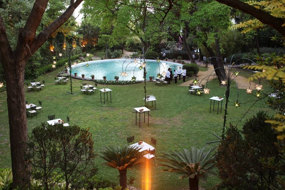 Aperitivo jardin