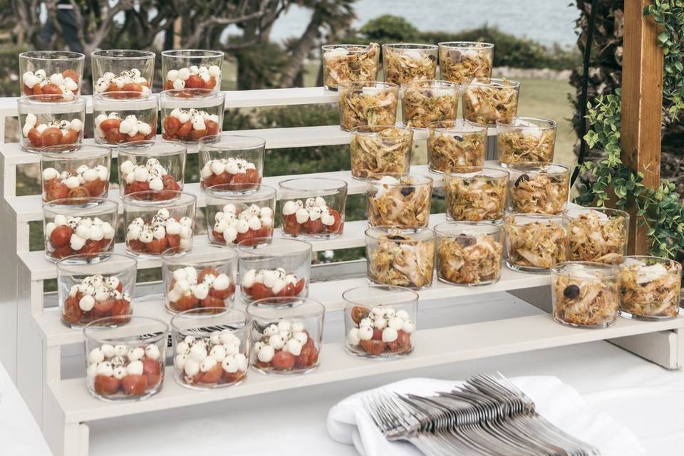 Ensaladas. Aperitivos