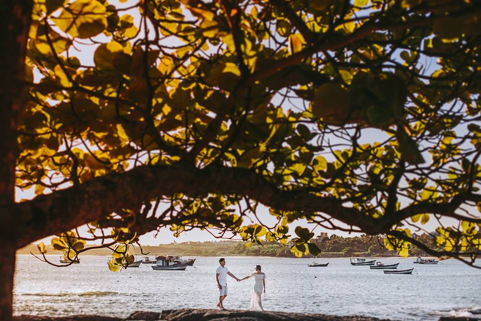 Preboda en la playa