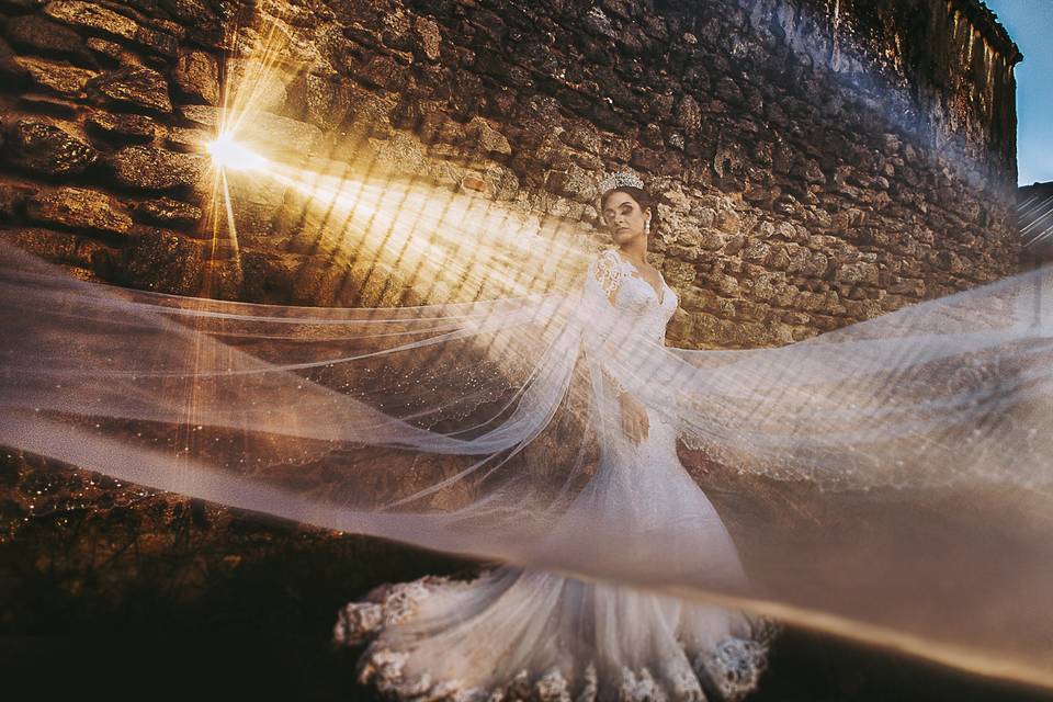 Postboda en las montañas