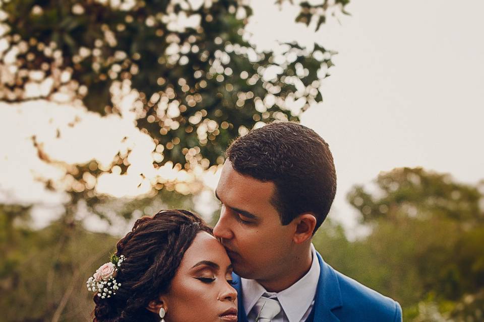 Postboda en el campo