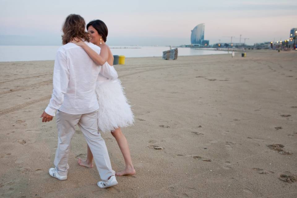 Ceremonia en la playa