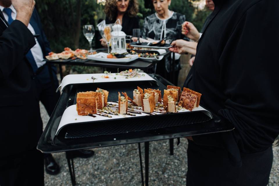 Aperitivo de boda