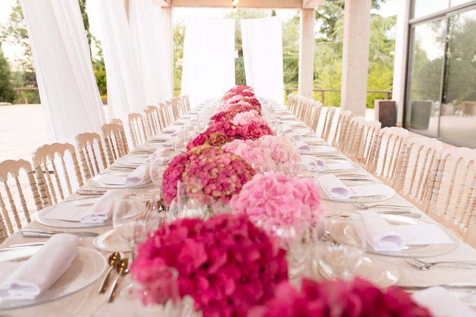 Banquete en la carpa