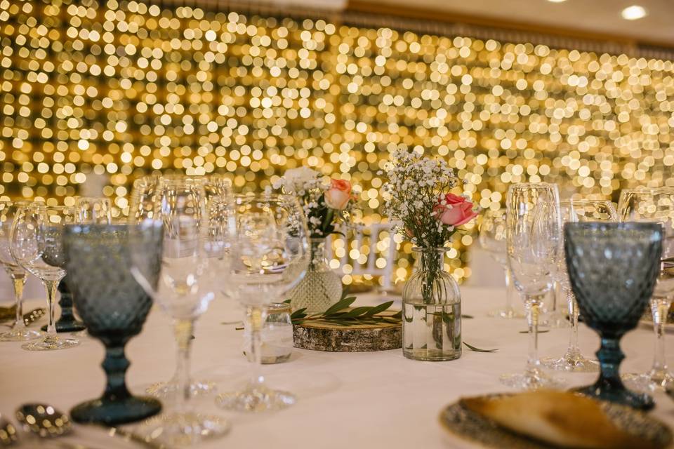 Banquete en el salón