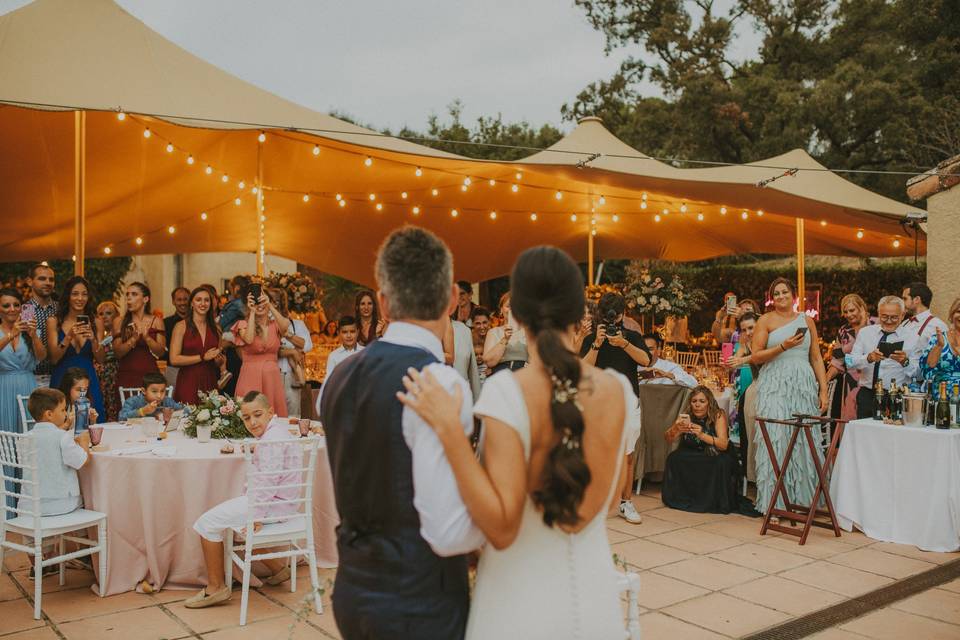 Banquete en la carpa