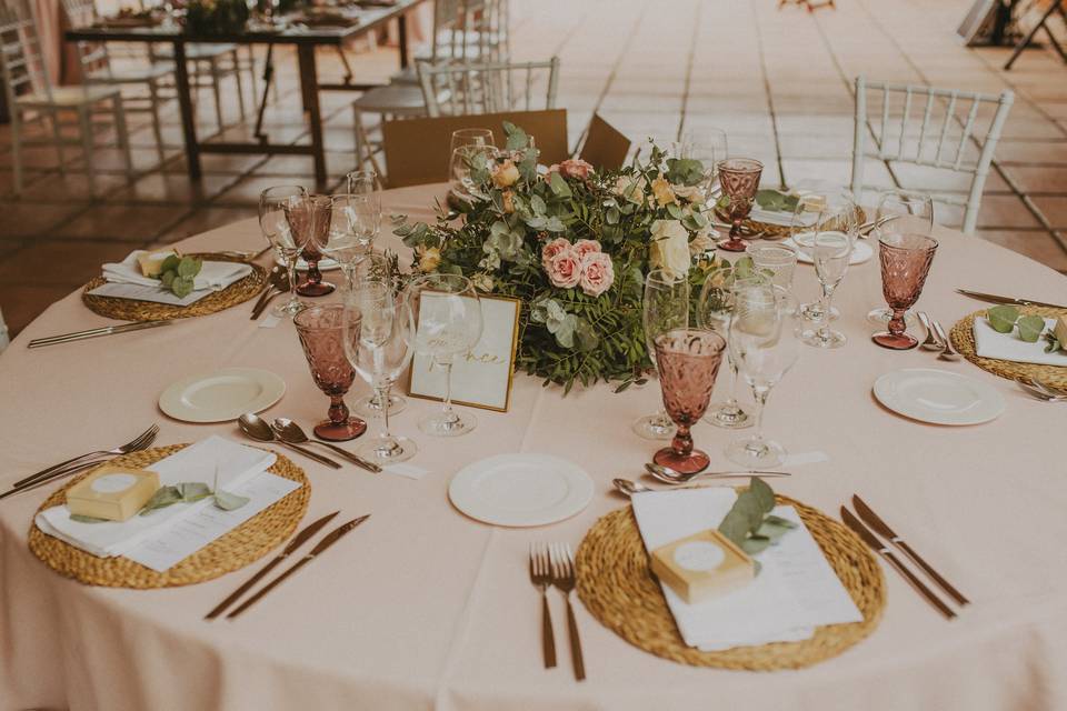 Banquete en la carpa