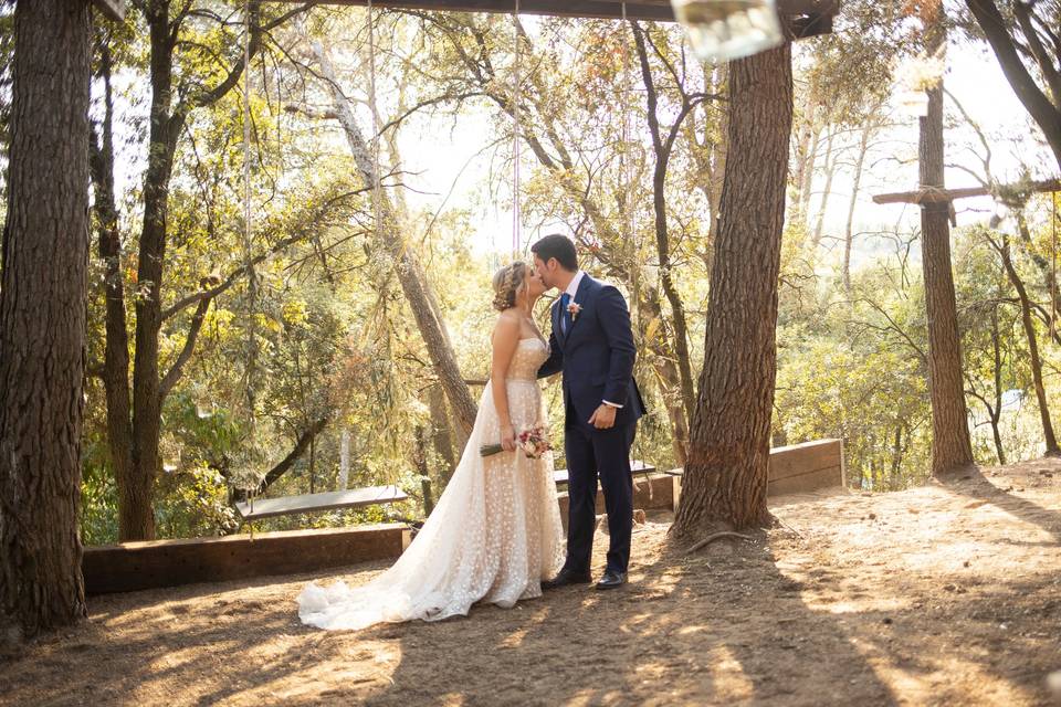 Boda en el bosque