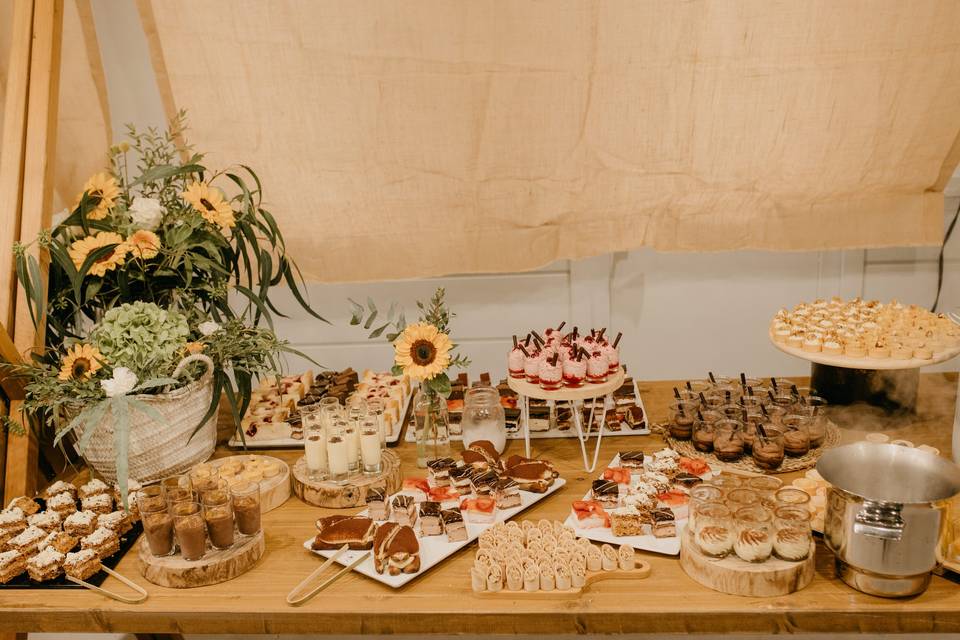 Buffet de postres