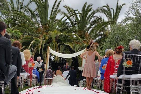 Ceremonia civil en Paloverde