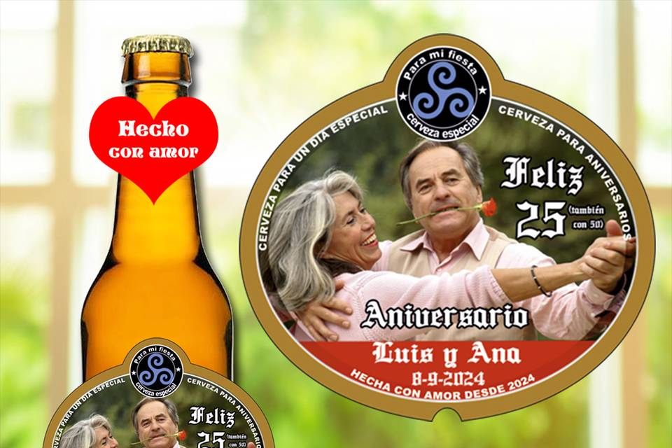 Etiquetas con tu foto
