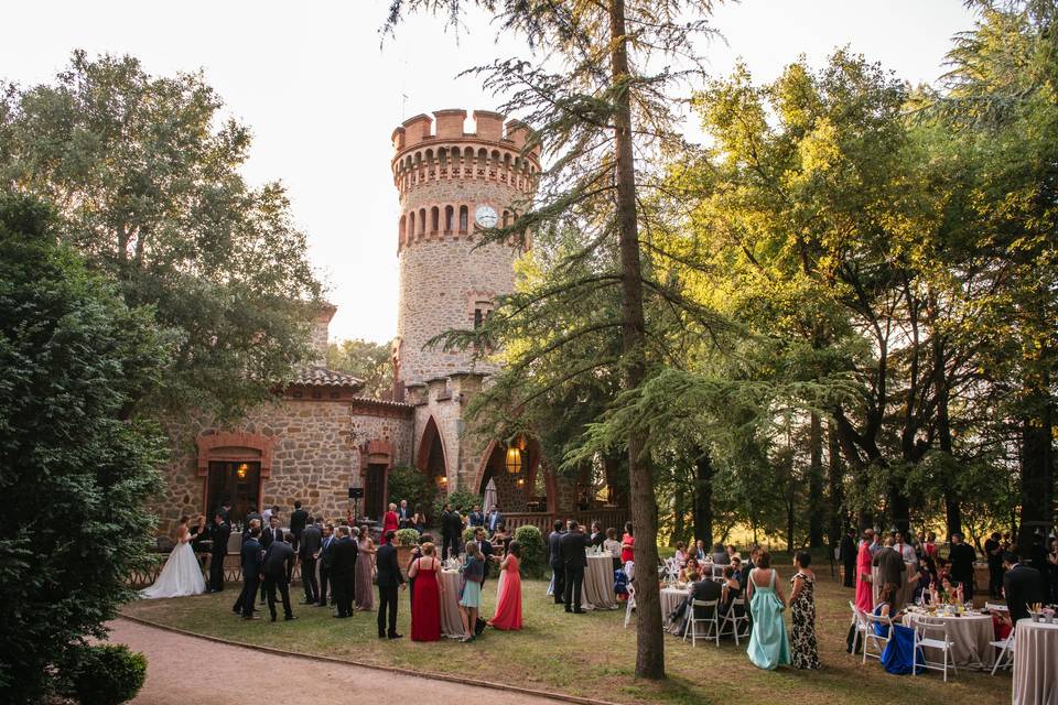 Aperitivo en el bosque