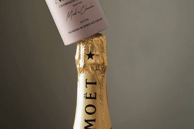 Helado de Moët