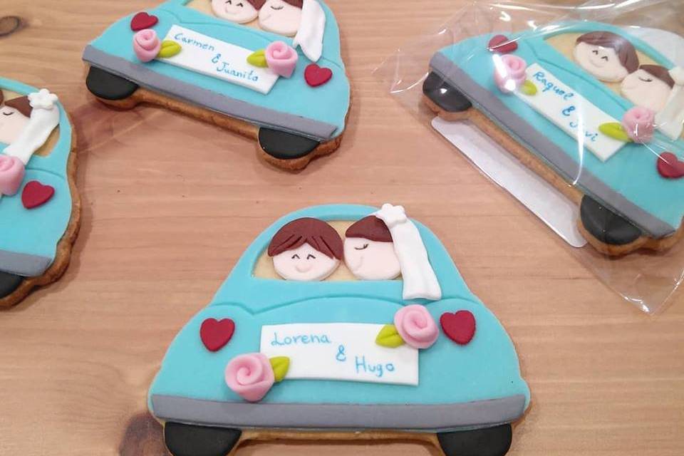 Galletas con fondant