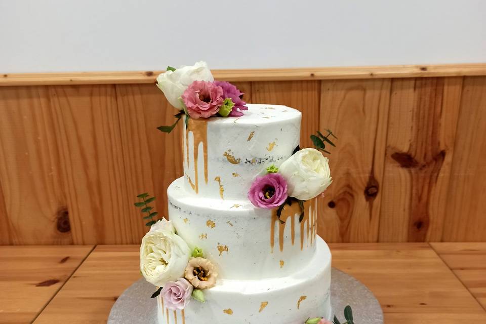 Tarta de El Señor de los Anillos de boda