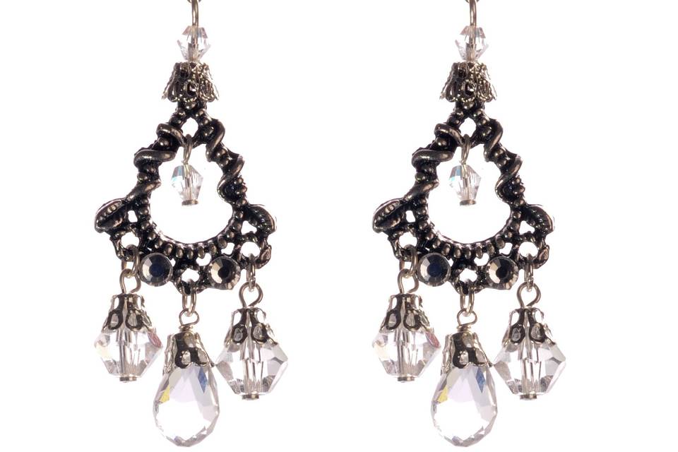 Pendientes de cristal