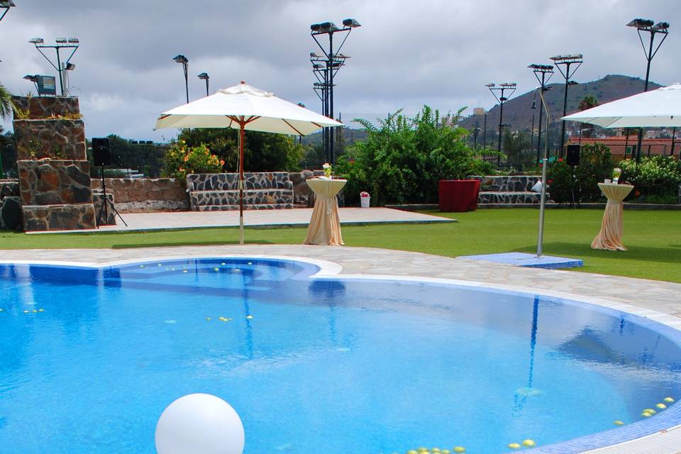 Decoración de piscinas