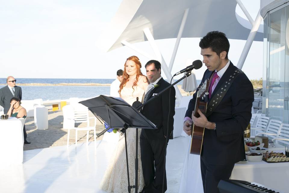 Boda en la playa