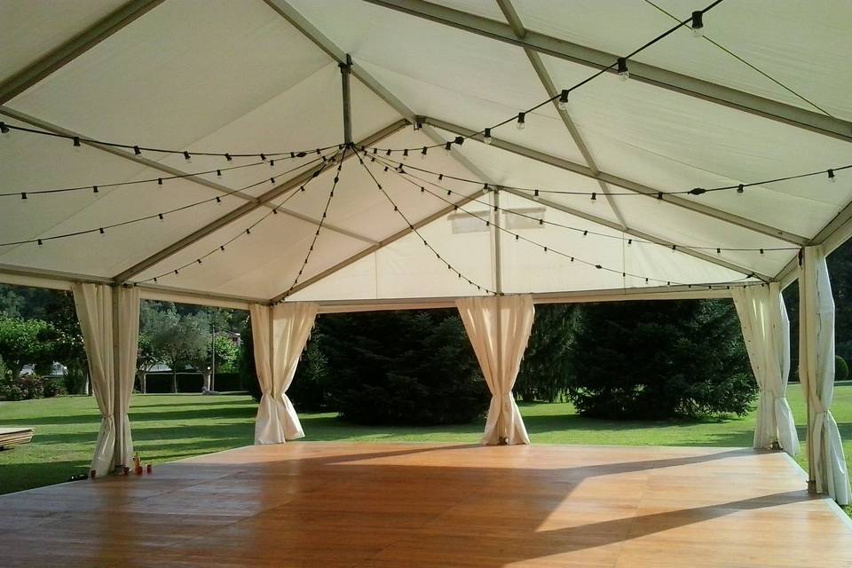 Carpa 10x20 Laterlaes transps.