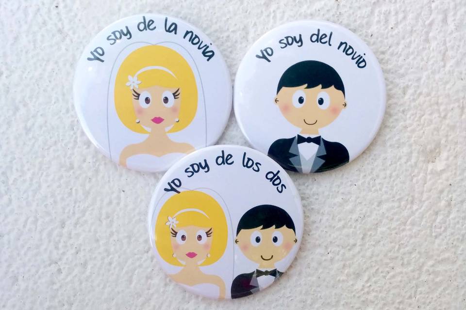 Chapas identificativas