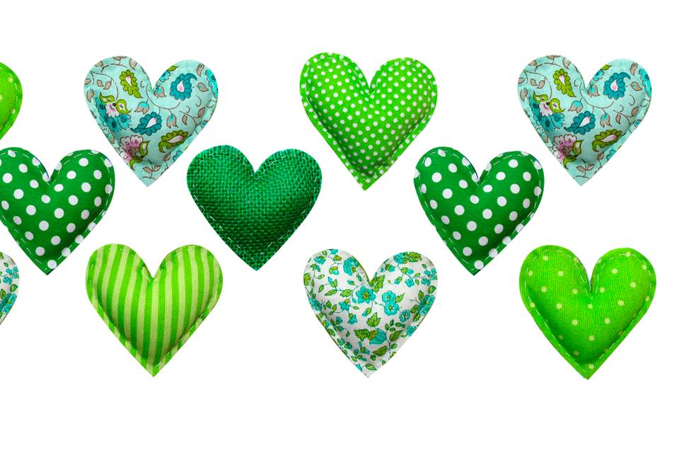 Broches corazones