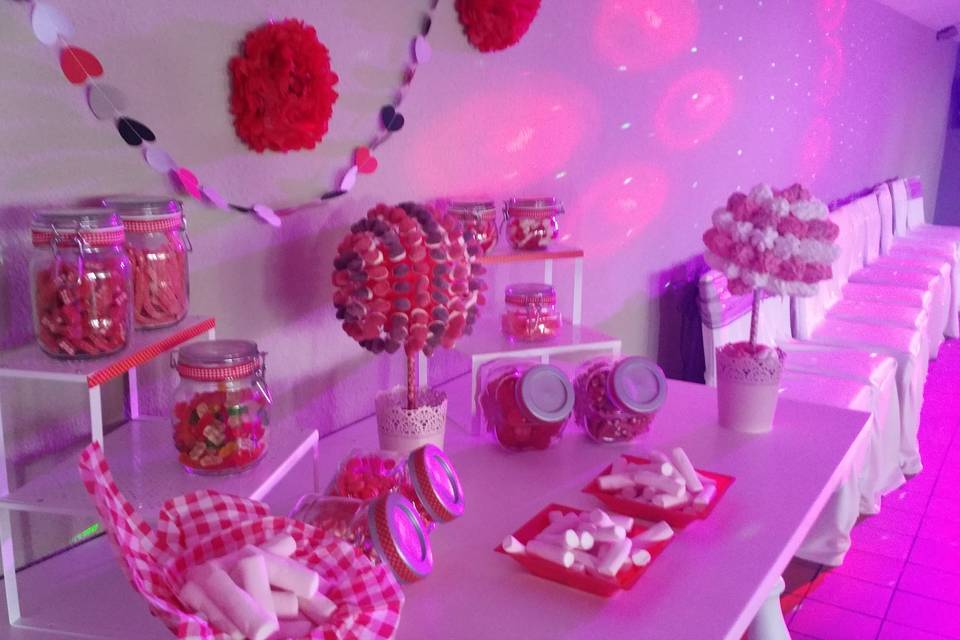 Candy bar baile