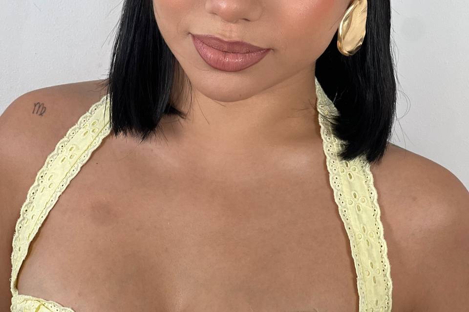 Full glam makeup