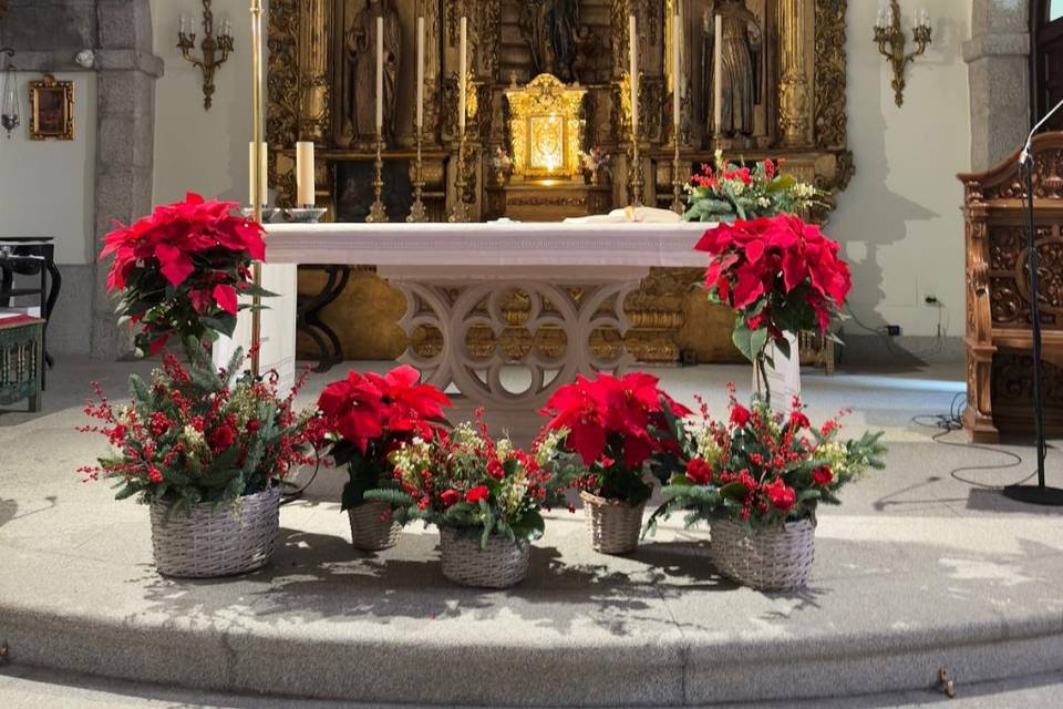 Altar navideño