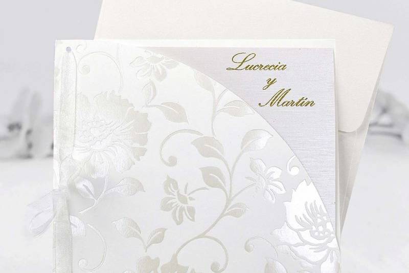 Invitación boda elegante