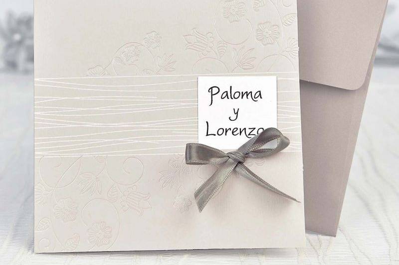 Invitación boda elegante