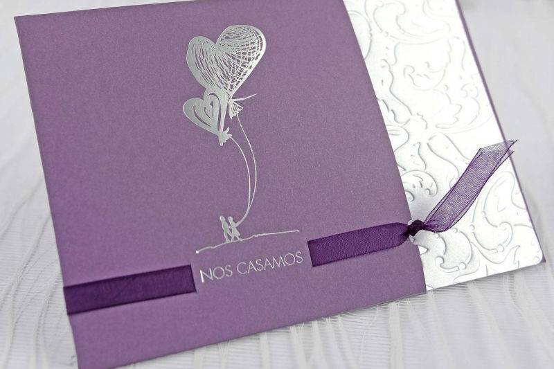 Invitación boda elegante