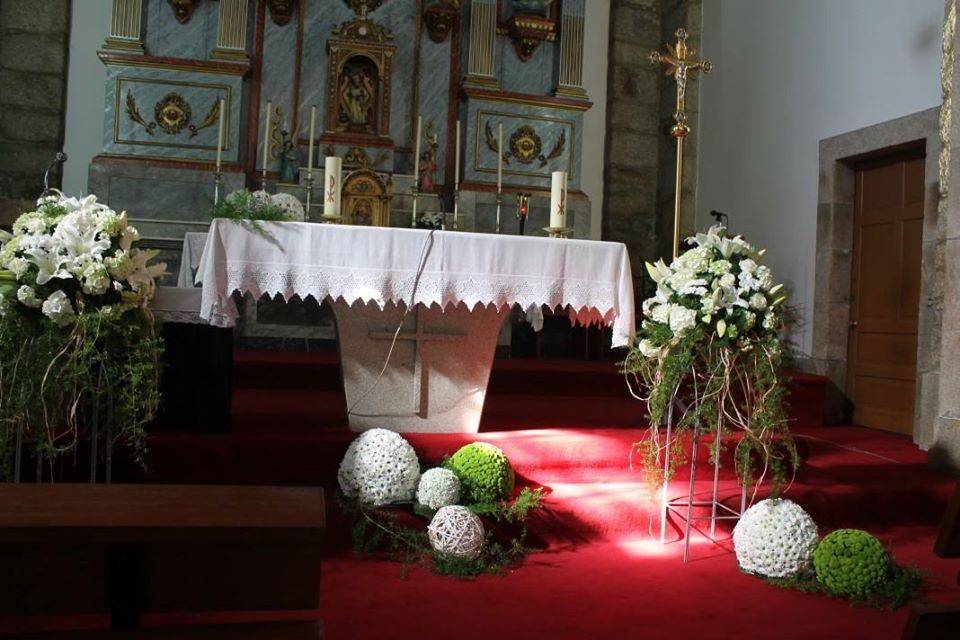 Decoración del altar