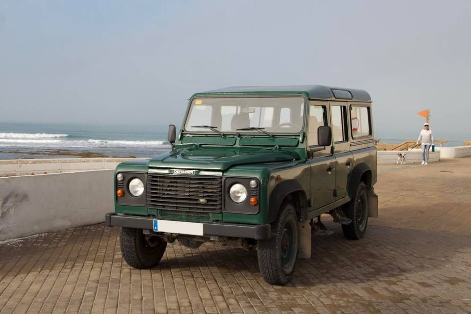 Land Rover Defender para bodas