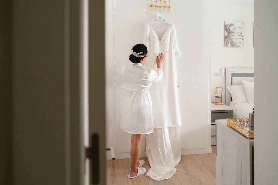 Novia preparativos