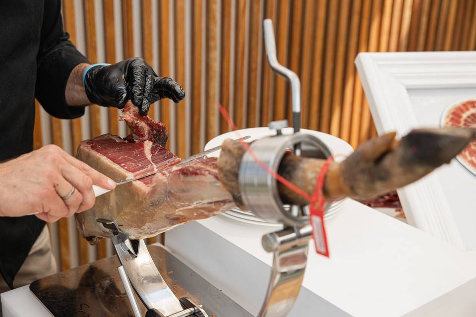 Jamón ibérico al corte