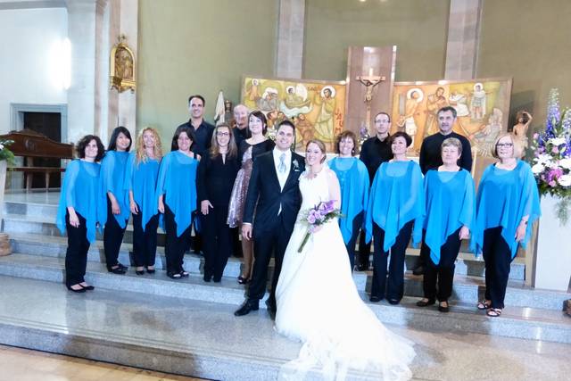 Con los novios