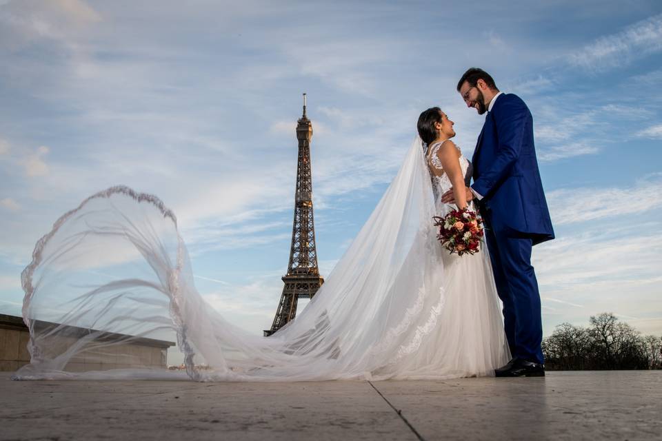 Postboda en París