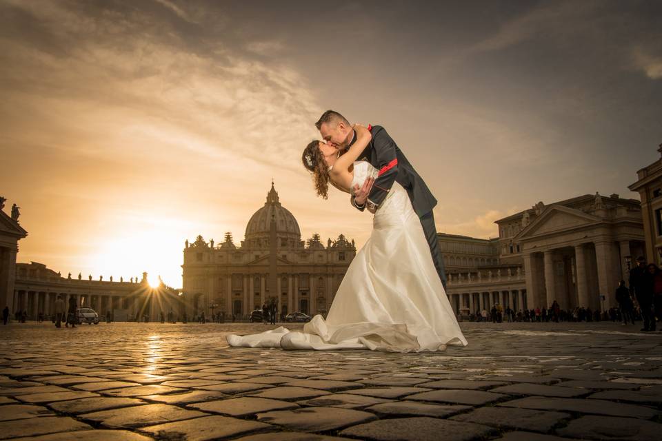 Post-boda en Roma