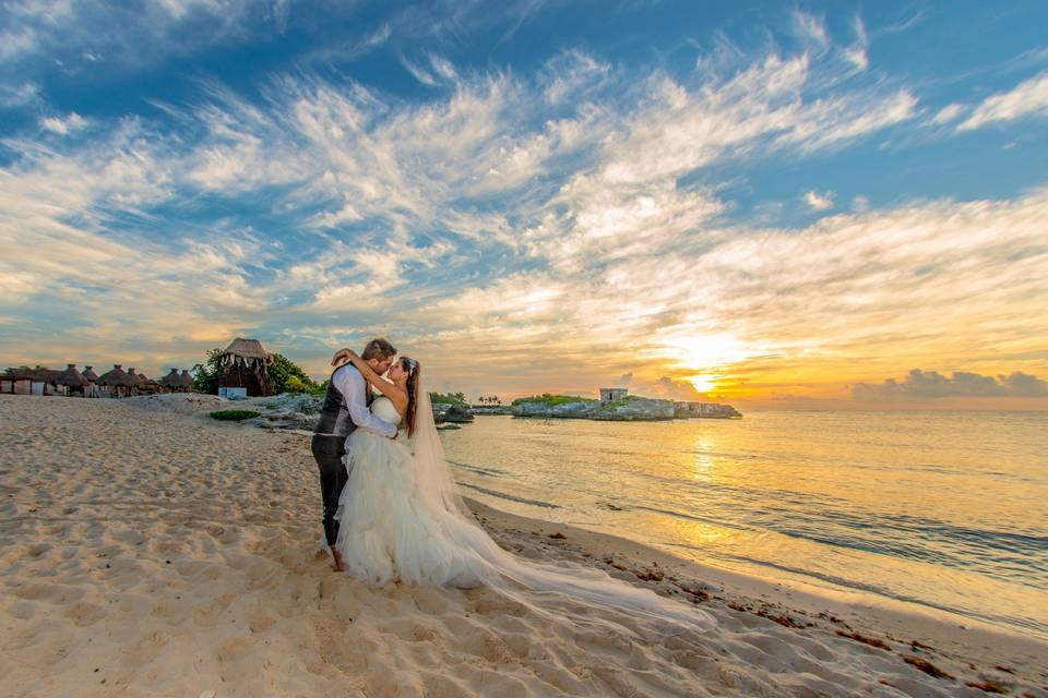 Postboda en Riviera Maya