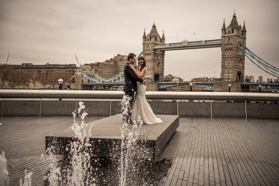 Post-boda en Londres