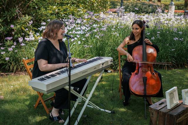 Voz, piano, violonchelo