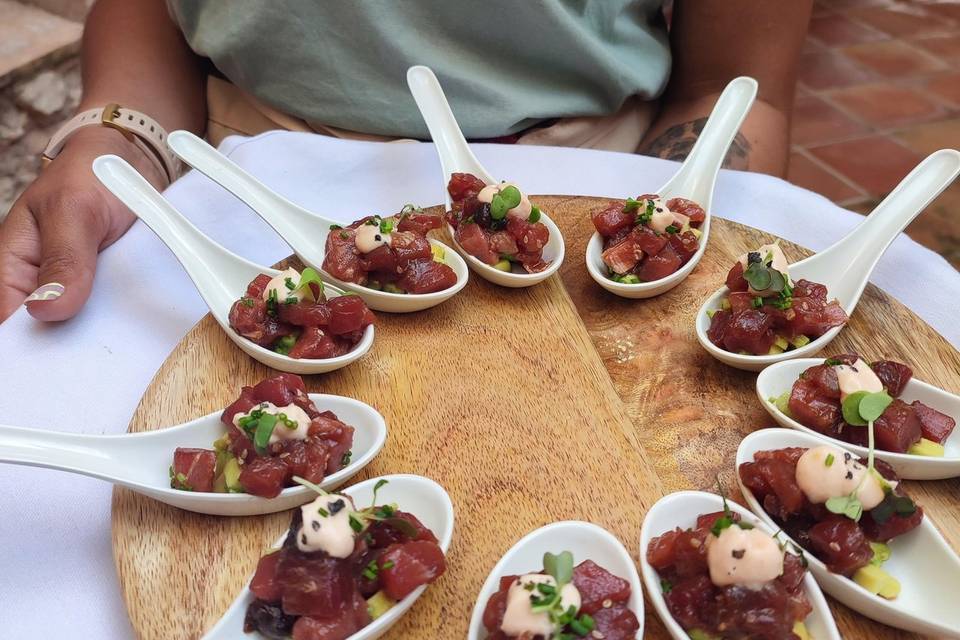 Tartar de atún