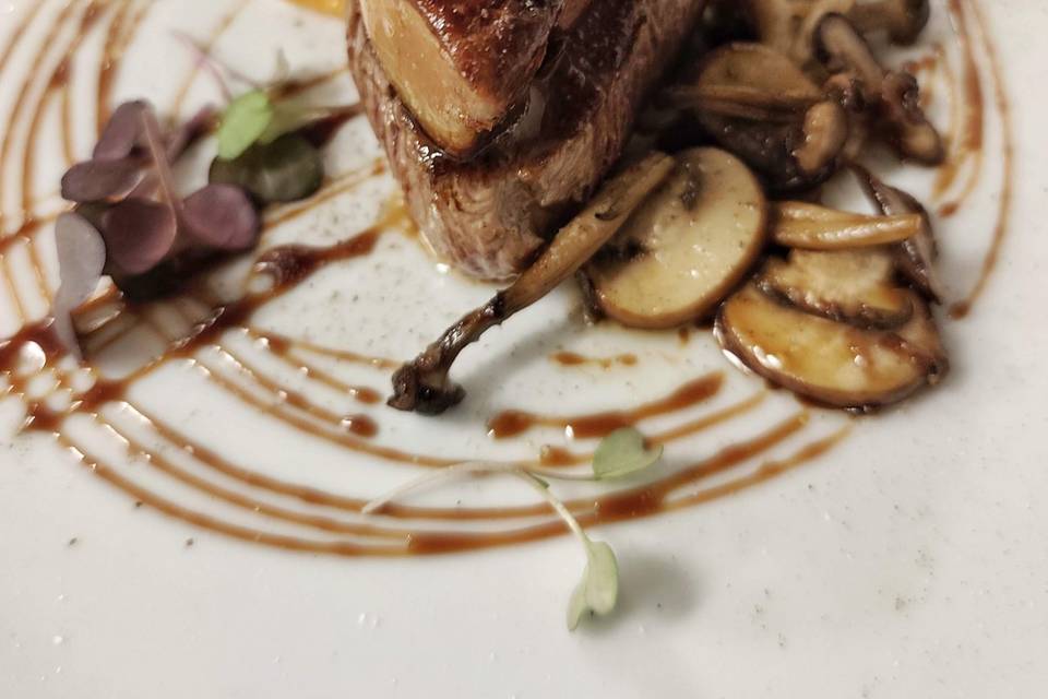 Filete de Angus con foie